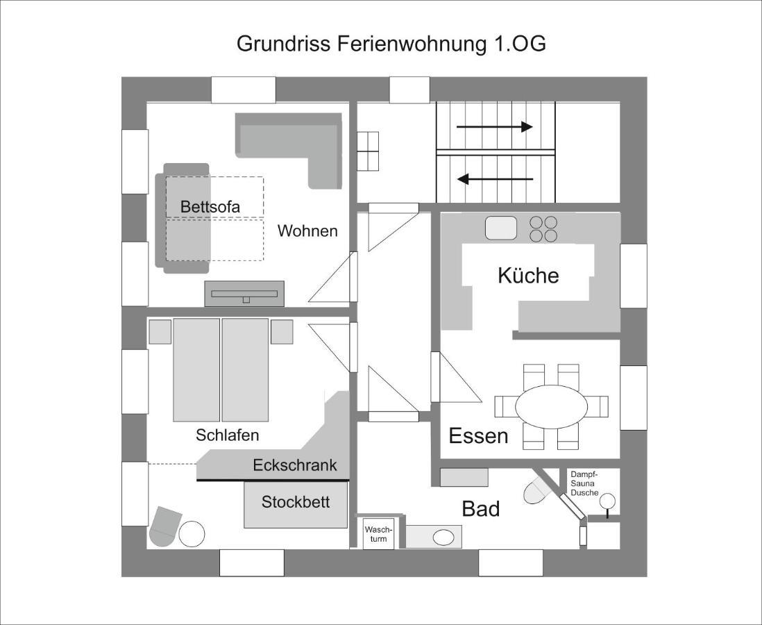 Ferienwohnungen Im Fuerstenland Gossau  Eksteriør bilde